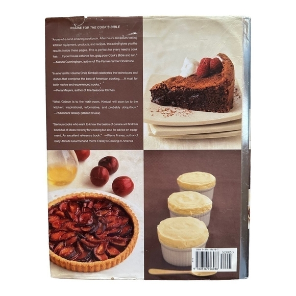 Recipes Book The Dessert Bible by Christopher Kimball Cooking Dessert Recipes - Picture 2 of 2
